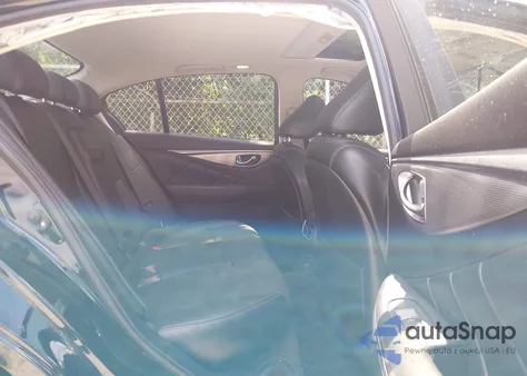 2015 Infiniti Q50 Premium from USA, damaged, VIN JN1BV7ARXFM416285